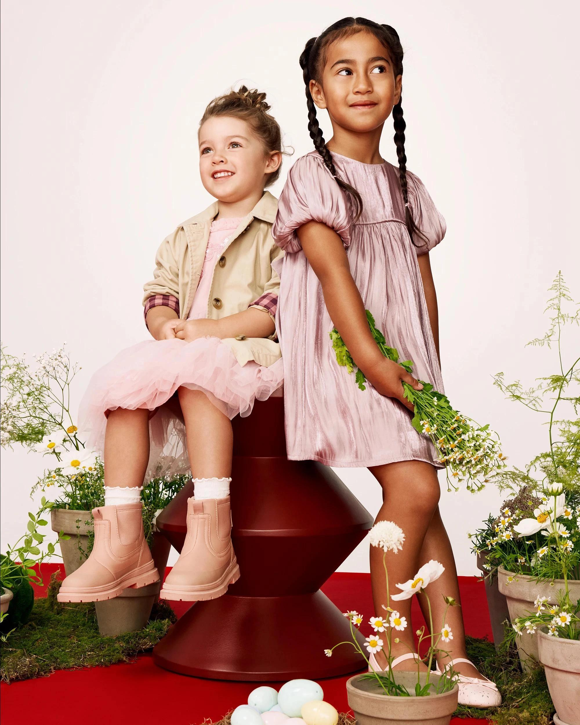 9 Target Kids Sleeveless Halter Neck Tulle Occasion Dress PINK, 9 of 9