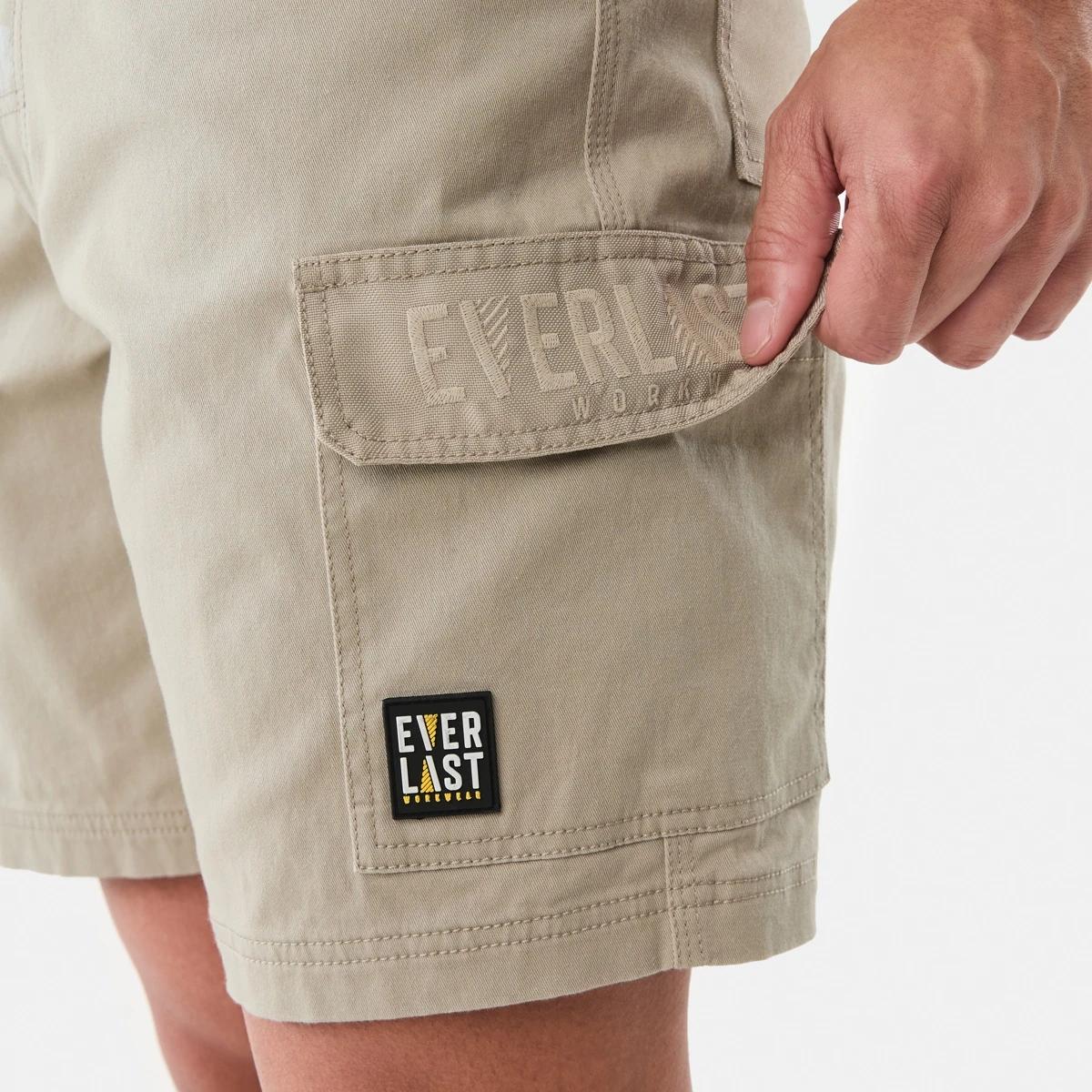 5 Everlast Work Shorts STONE BEIGE, 5 of 7