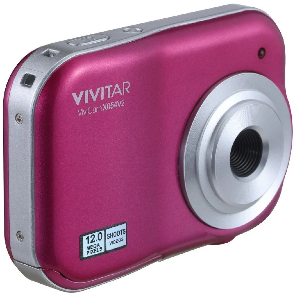 3 Vivitar VX054v2 12.1MP Digital Camera Pink, 3 of 8