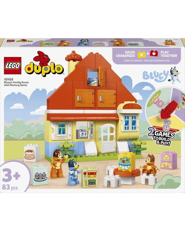 LEGO DUPLO Bluey: Bluey’s Family House with Memory Game 1