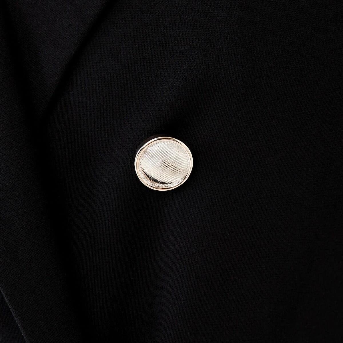 7 Curve Ponte Blazer Black, 7 of 8