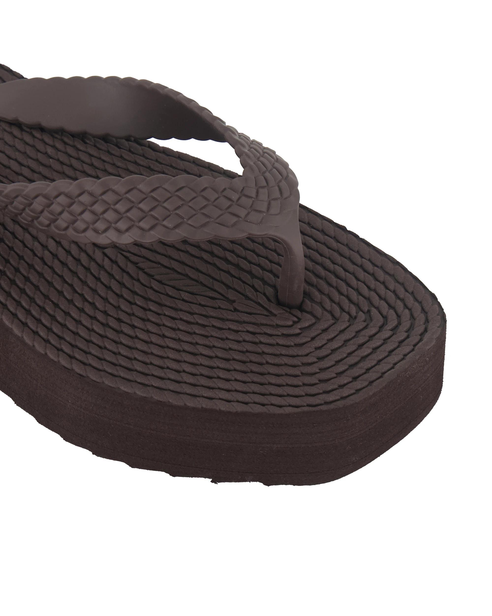 3 Platform Post Toe Thongs Bittr Choc, 3 of 3