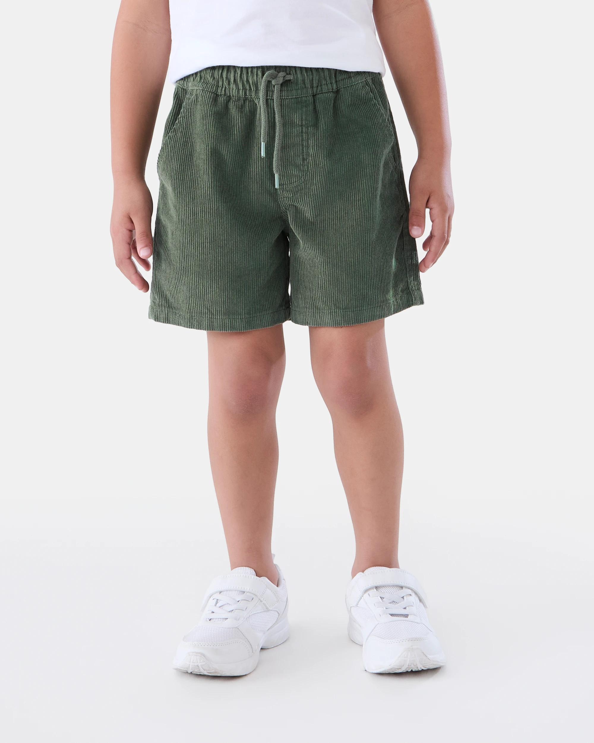 1 Corduroy Shorts Dm Grn, 1 of 6