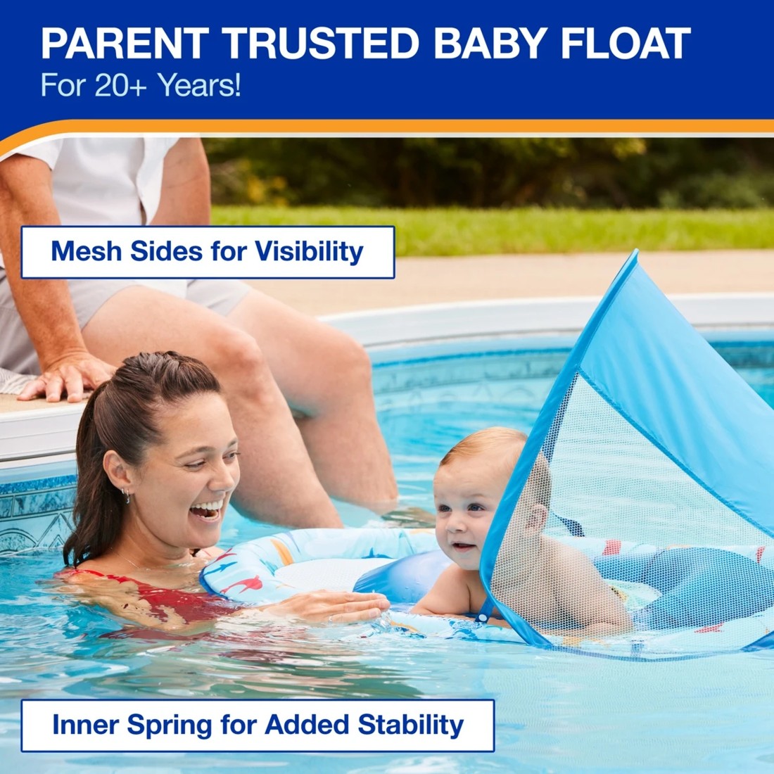 7 Swimways Baby Premium Spring Float Sun Canopy - Assorted, 7 of 8
