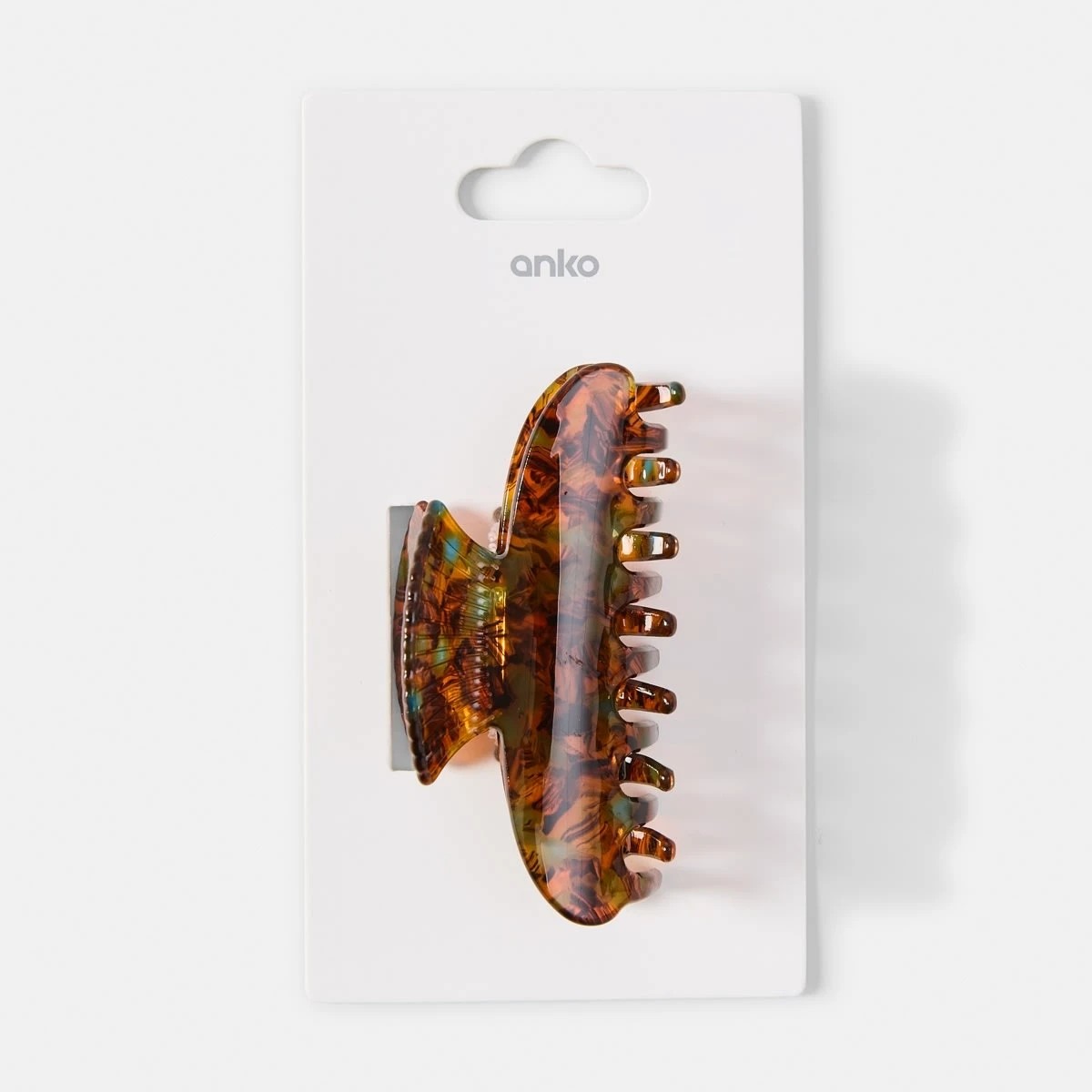 4 Brown Shell Claw Hair Clip, 4 of 4