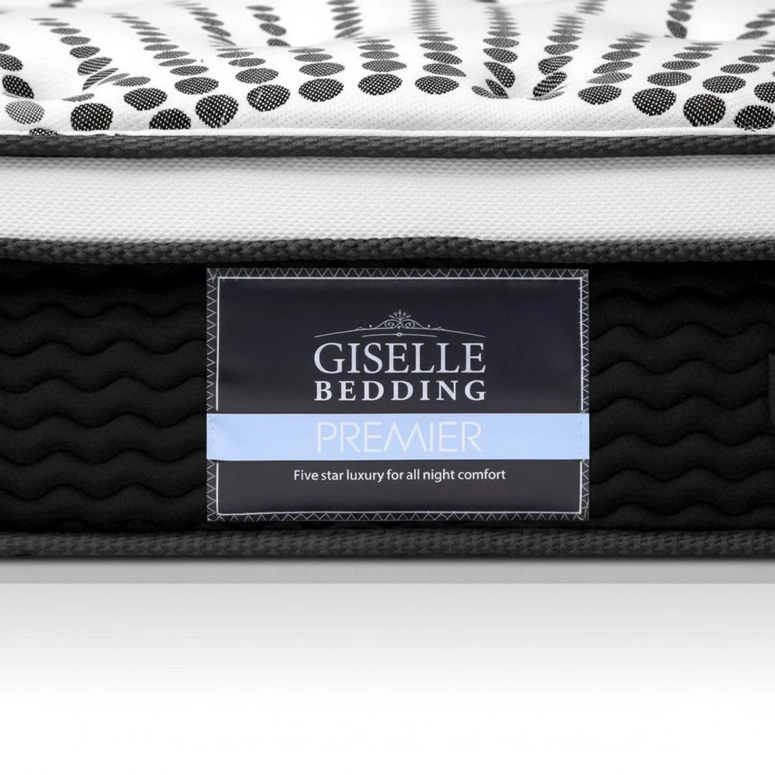 8 Giselle Bedding 32cm Mattress Euro Top Double - Multi, 8 of 10