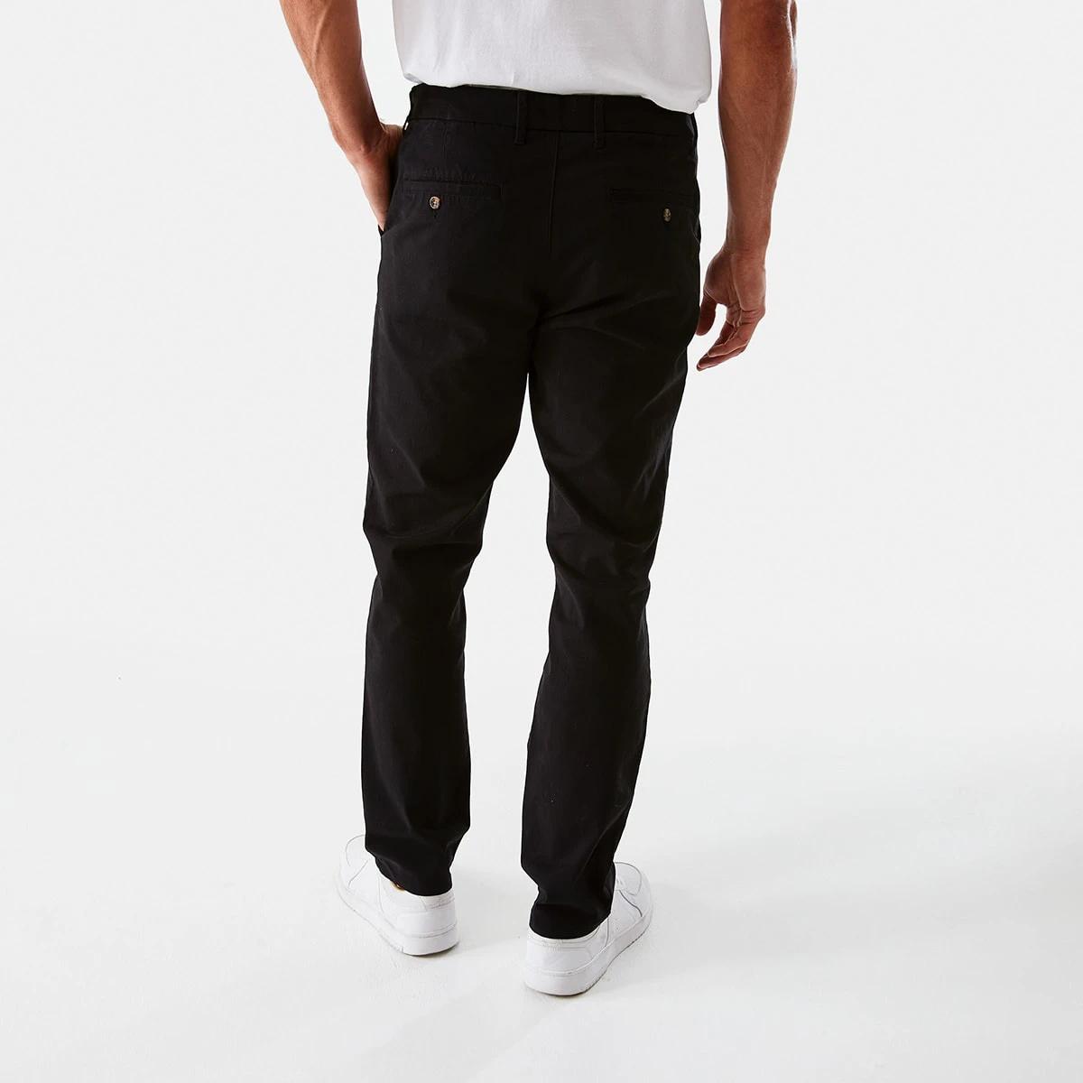 3 Slim Stretch Chino Pants BLACK, 3 of 5