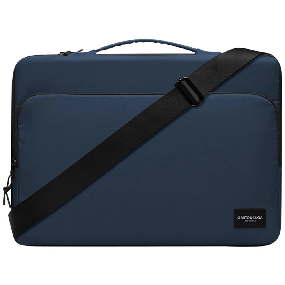 1 Gaston Luga Däsh Cushioned Laptop Briefcase 15/16" Dark Blue, 1 of 5