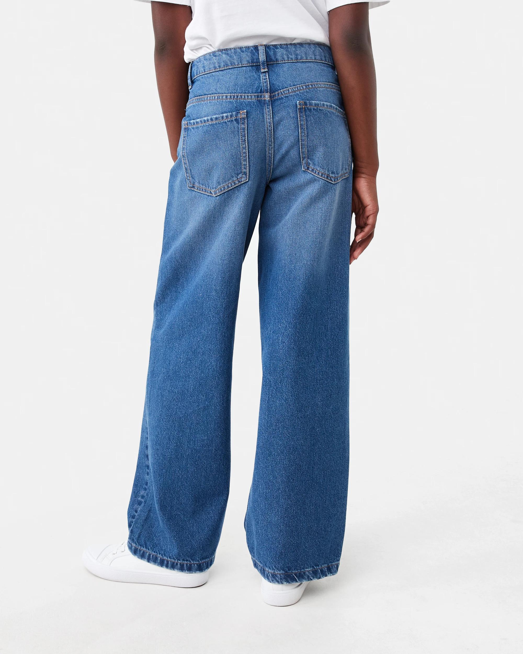 2 Relaxed Leg Jeans Mid Denim, 2 of 7