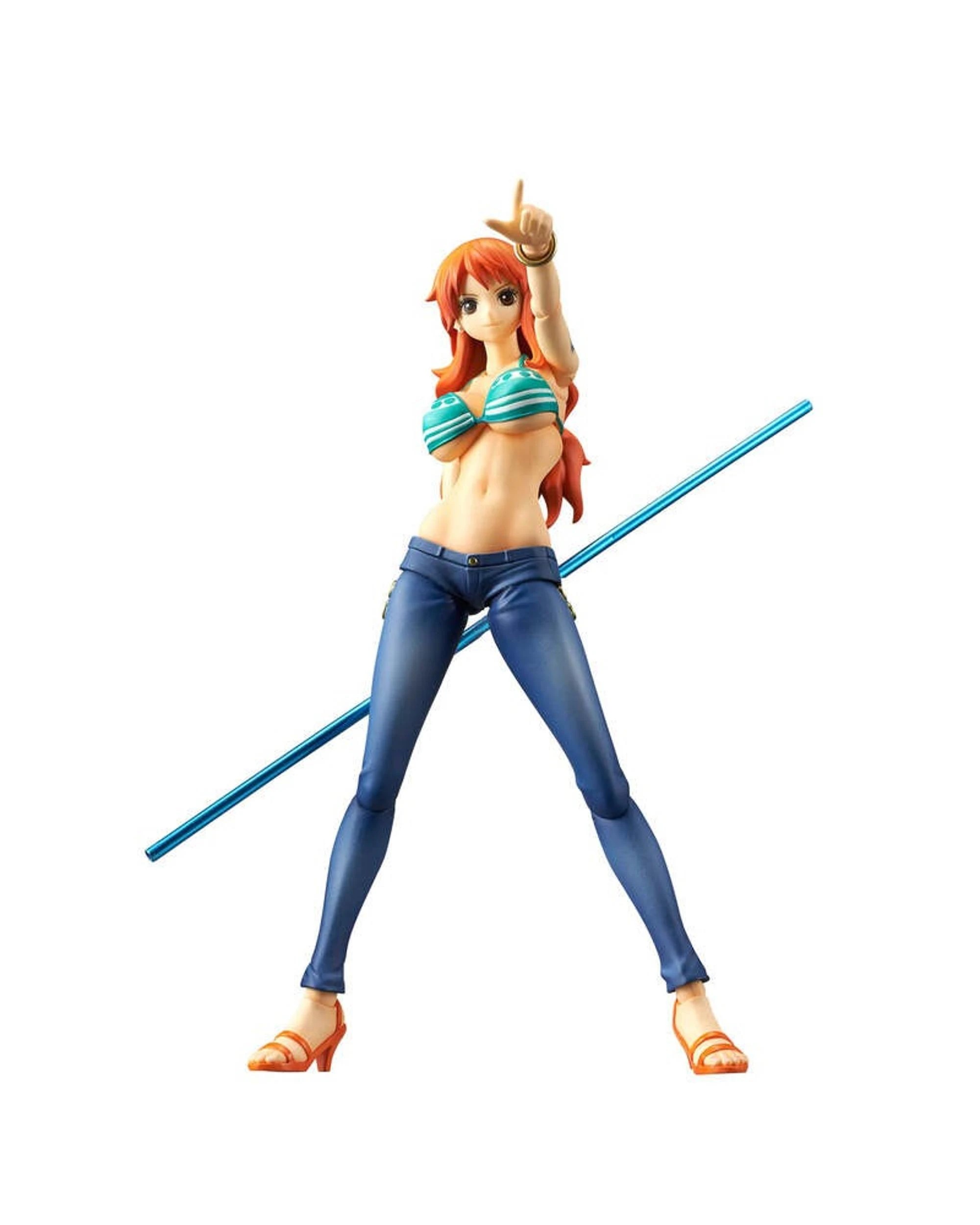 7 Banpresto Variable Action Heroes One Piece Nami Figure, 7 of 7