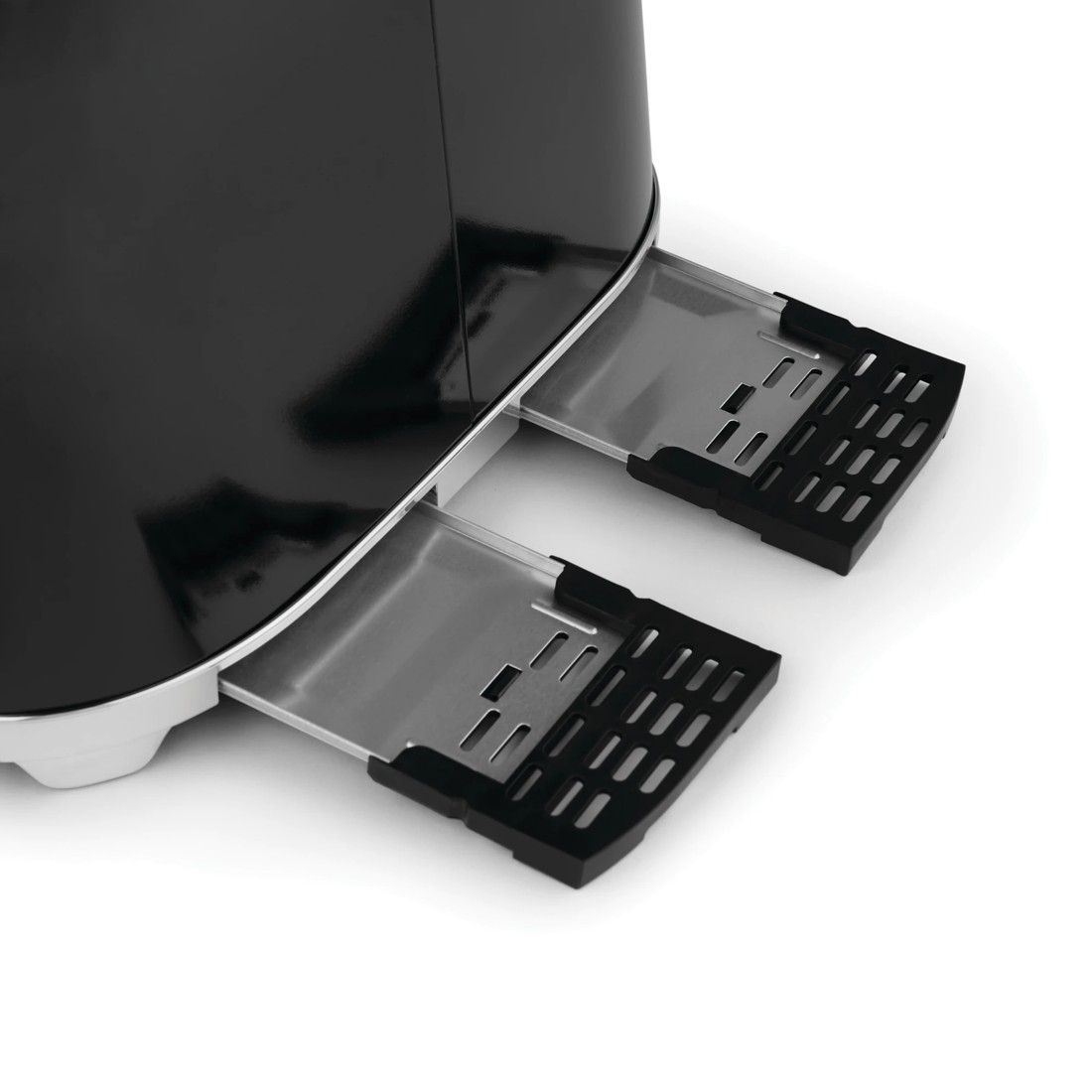 8 4 Slice Stainless Steel Toaster - Black, 8 of 8