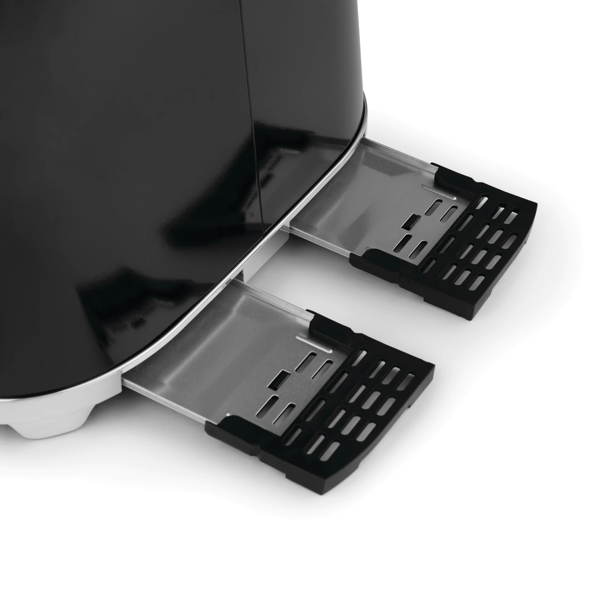 8 4 Slice Stainless Steel Toaster - Black, 8 of 8