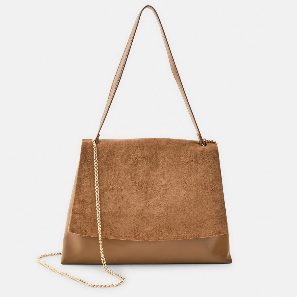 1 Front Flap Crossbody Bag RICH TAN, 1 of 7