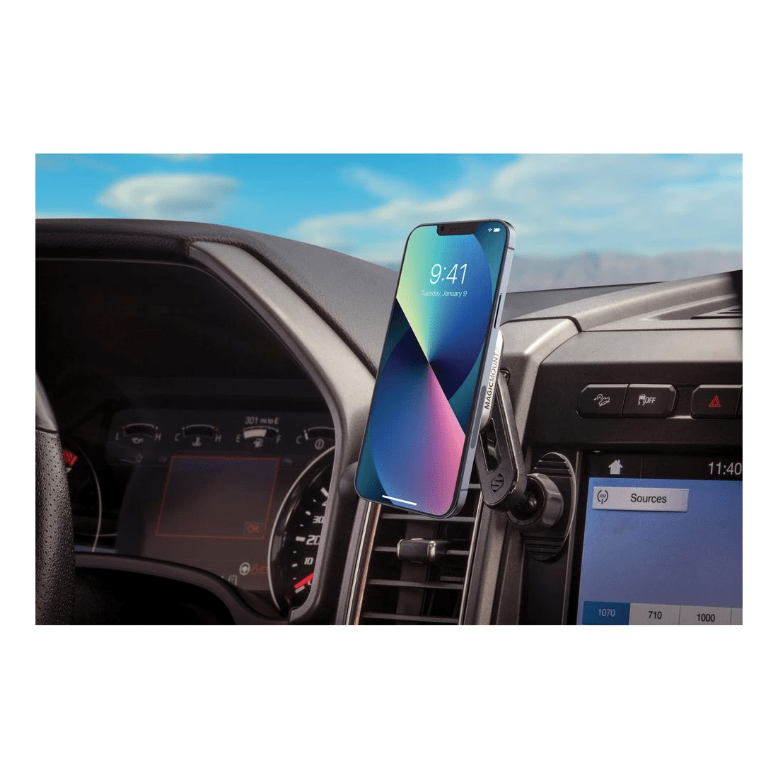 4 Scosche MagSafe Magnetic Mobile Vent/3M Dash Mount, 4 of 7