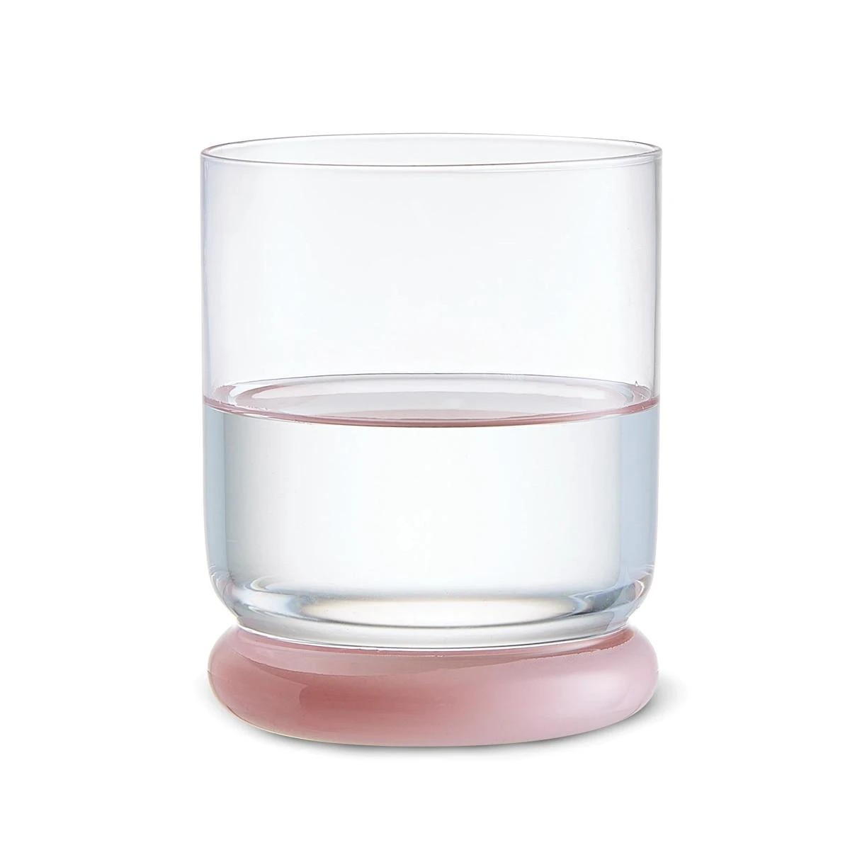 4 6 Pink Bubble Tumbler Glasses, 4 of 6