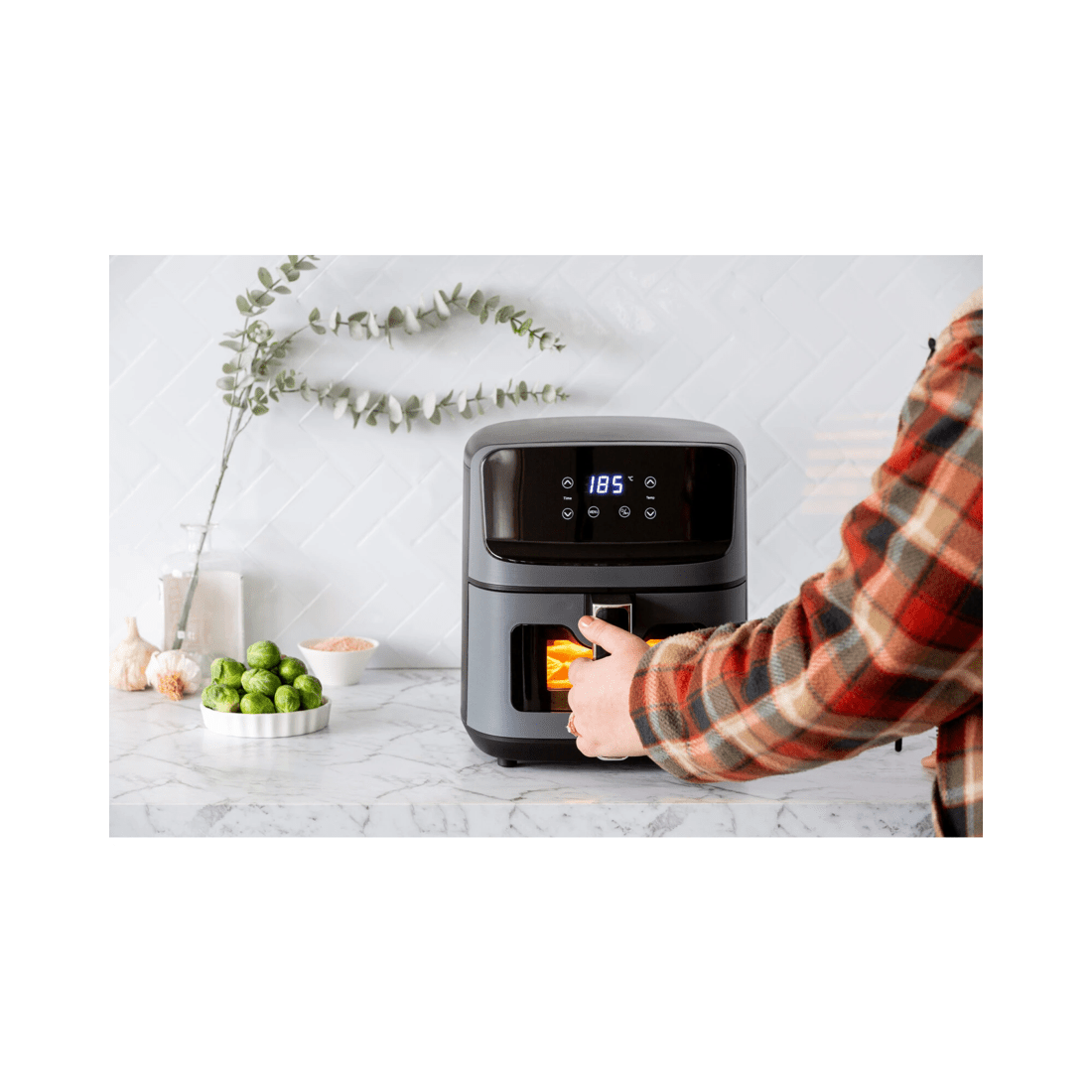 3 Healthy Choice 5L Digital Air Fryer with Viewing Window and Digital Display, 3 of 3