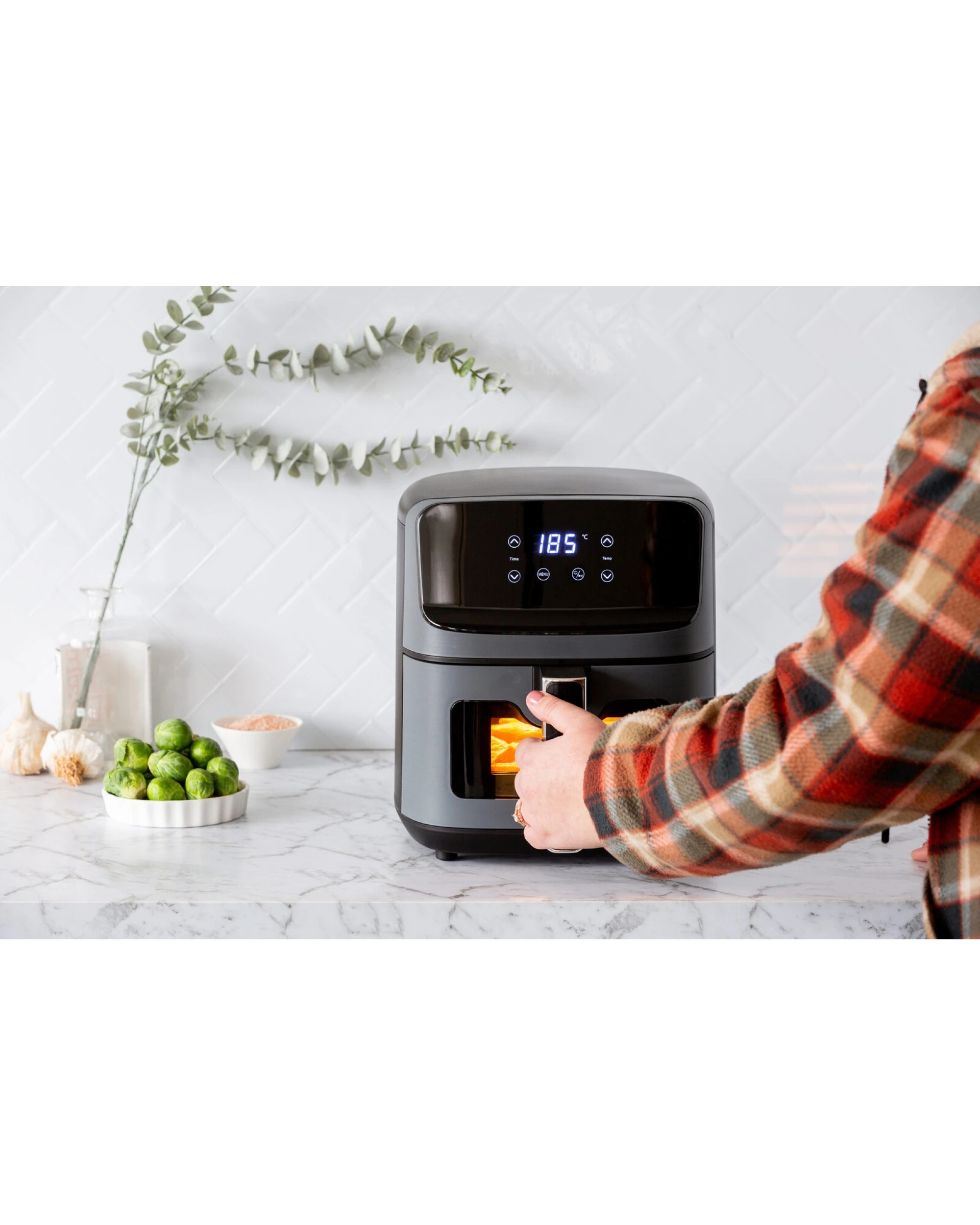 3 Healthy Choice 5L Digital Air Fryer with Viewing Window and Digital Display, 3 of 3