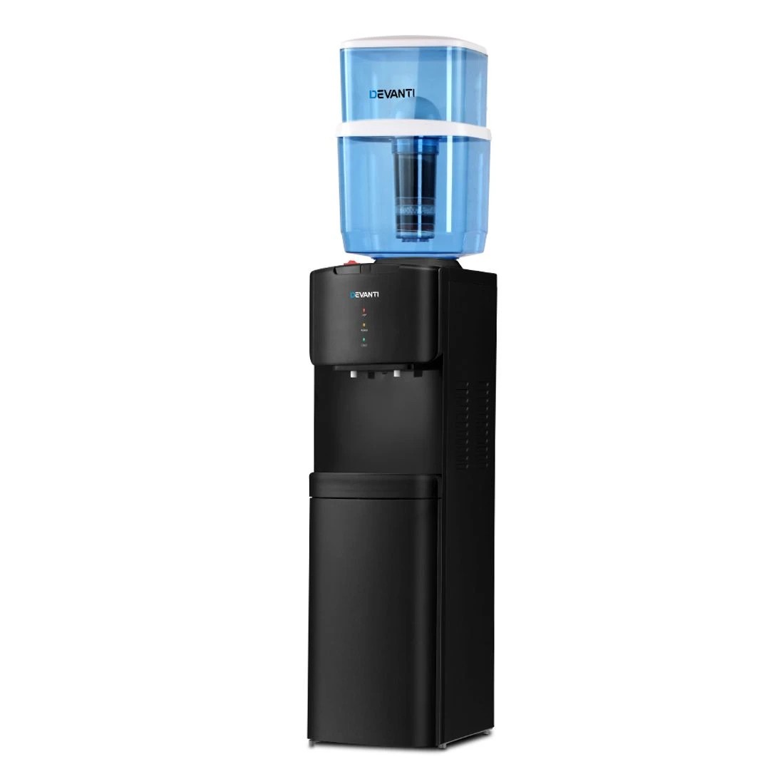 2 Devanti Water Cooler Dispenser Stand 22L Bottle - Black, 2 of 10