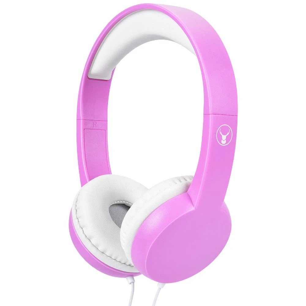 1 BONELK Classic Kids Wired Headphones Pink, 1 of 6