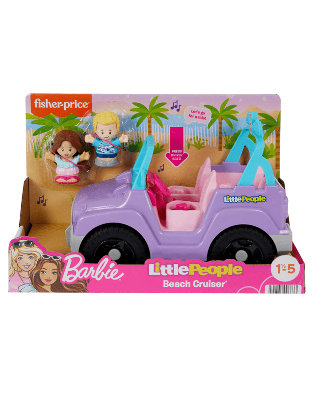 Fisher-Price Barbie Little People Beach Cruiser Toy