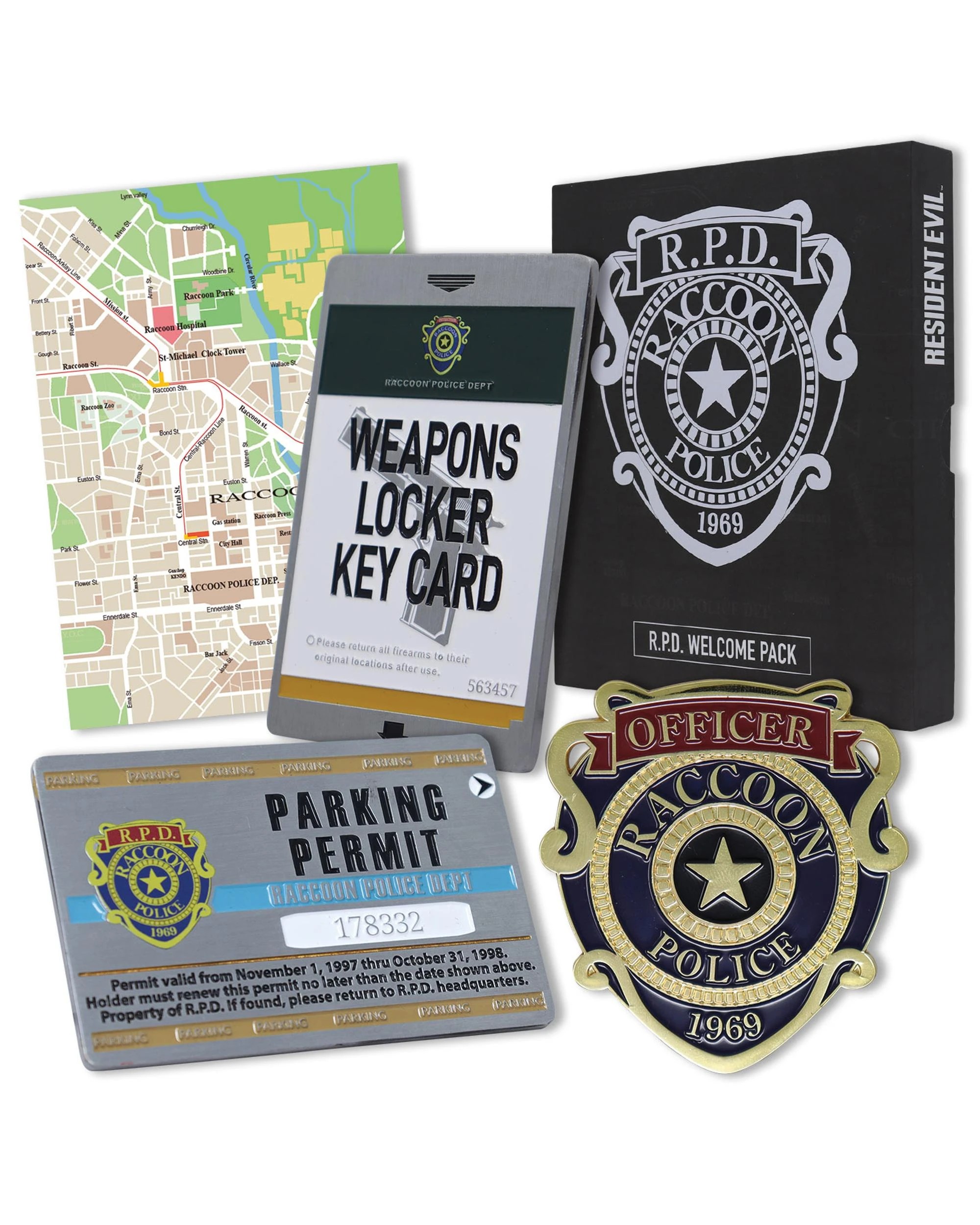 3 Fanattik Resident Evil 2 R.P.D. Welcome Pack Limited Edition, 3 of 9