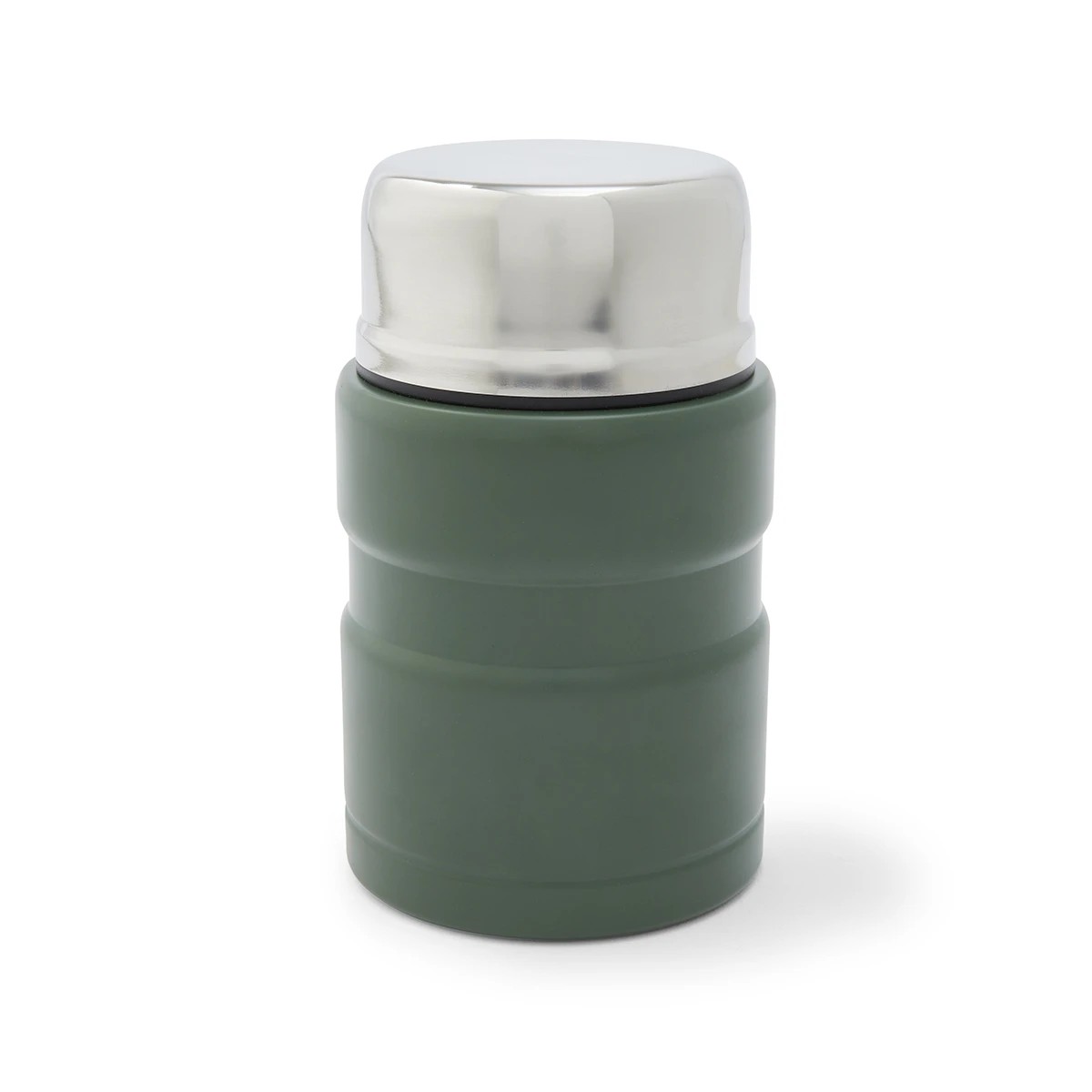2 490ml Olive Food Flask with Spoon, 2 of 9