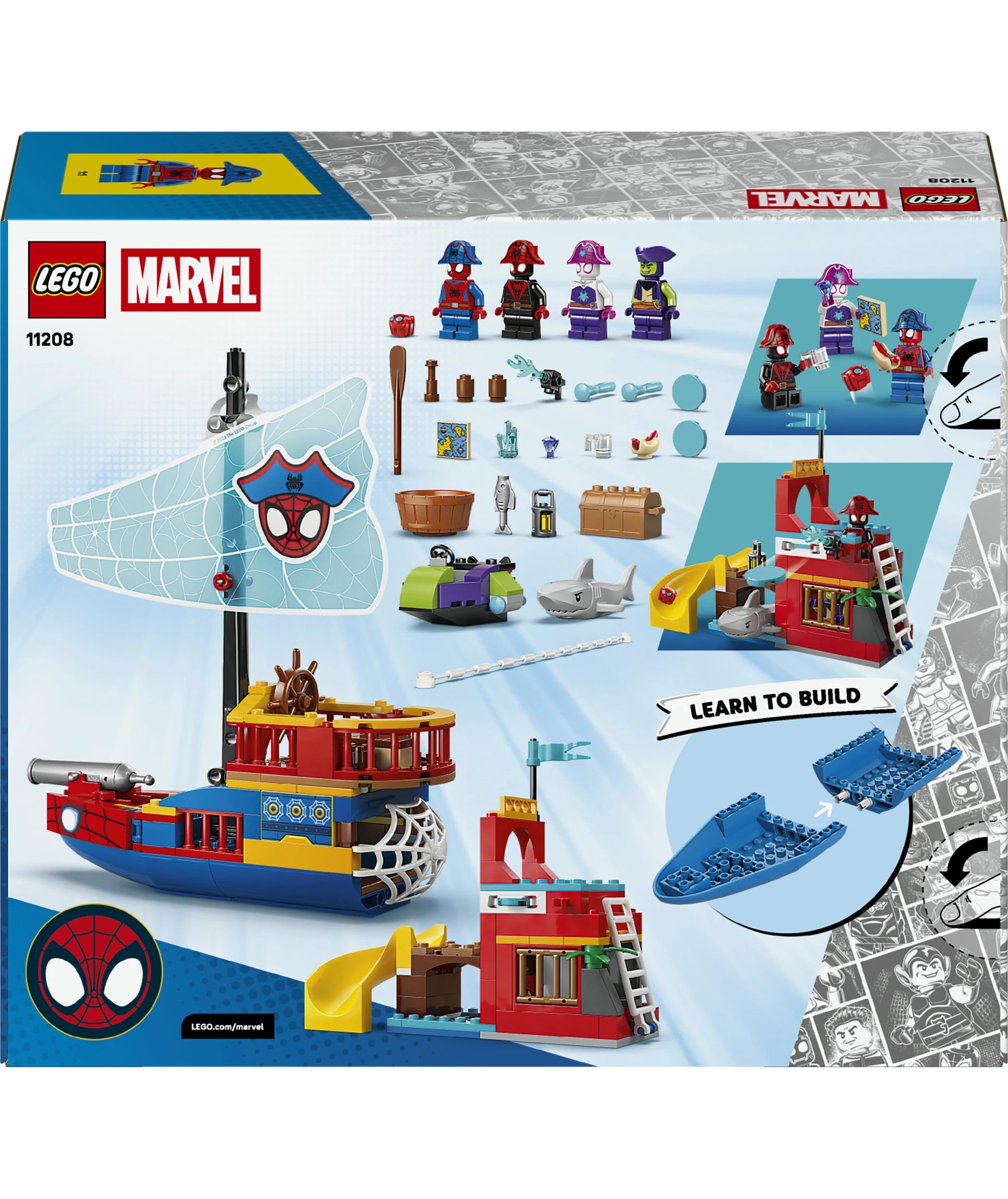 10 LEGO Spidey Team Spidey Pirate Ship 11208, 10 of 10