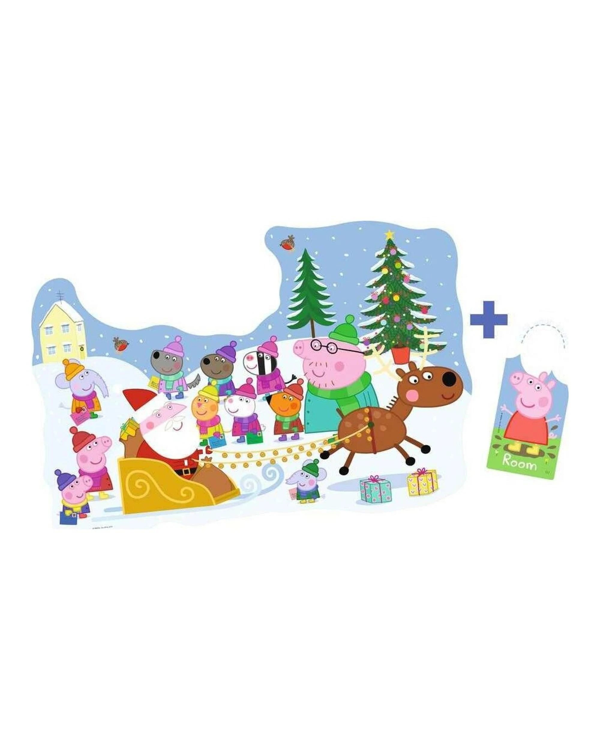2 RavensBurger Peppa Pig Christmas 32 Piece Jigsaw Puzzle, 2 of 3
