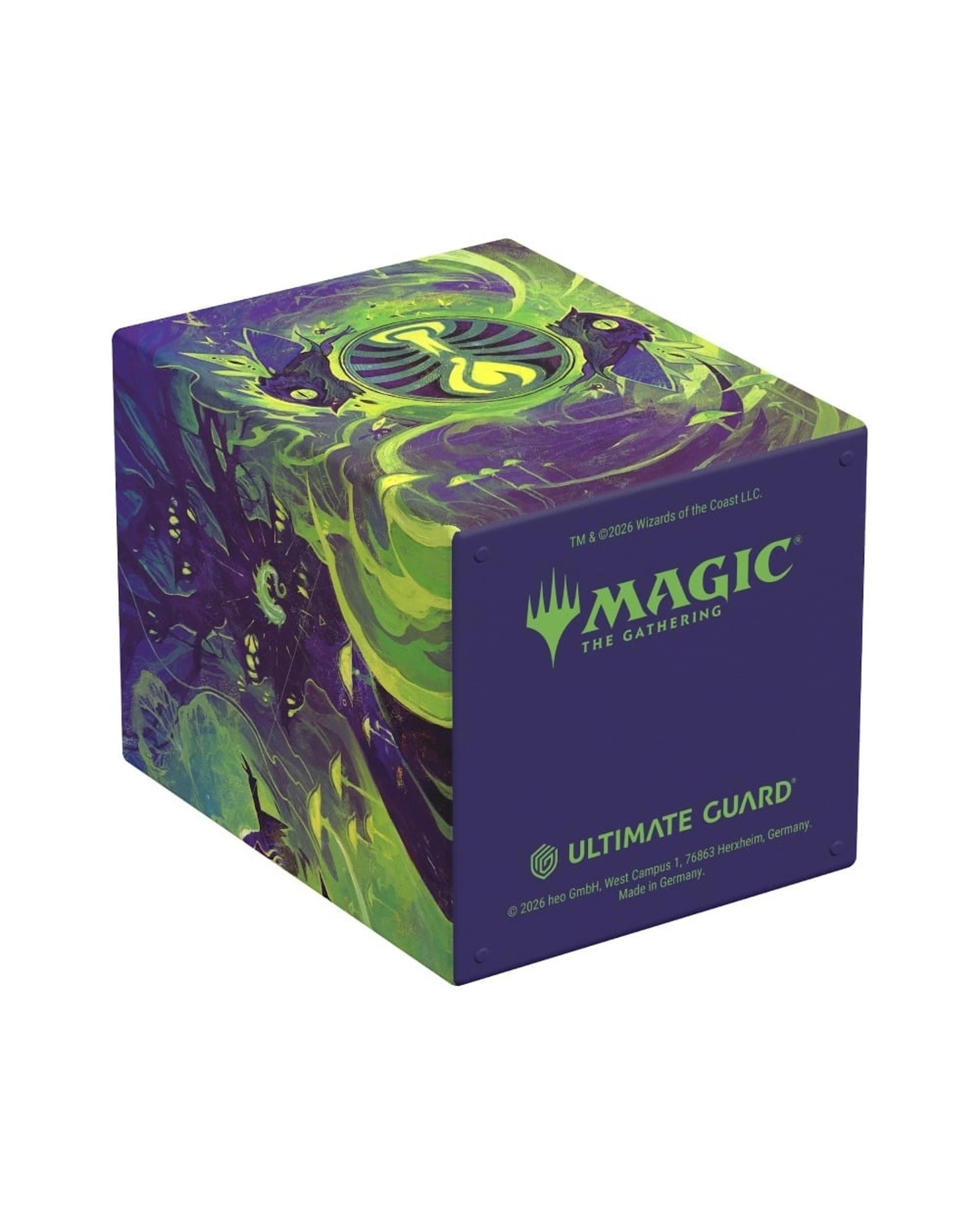 3 Ultimate Guard Magic the Gathering: Secrets of Strixhaven Witherbloom RTE Boulder 100+ Deck Box, 3 of 4