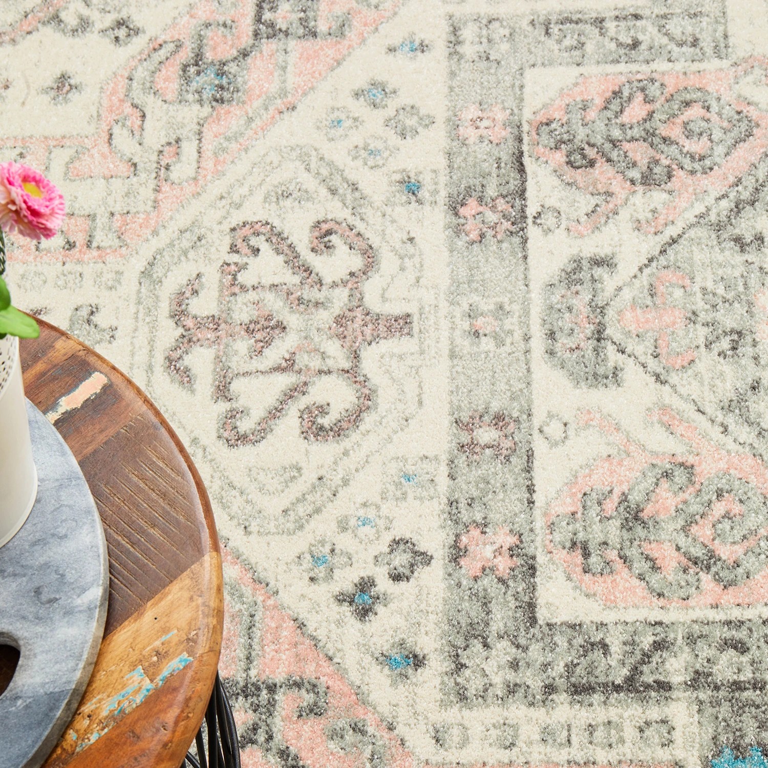 8 Common Ground Rugs Mason 704 230x160cm - Medium Power Loomed Pet Friendly Floor Rug - Grey, 8 of 9