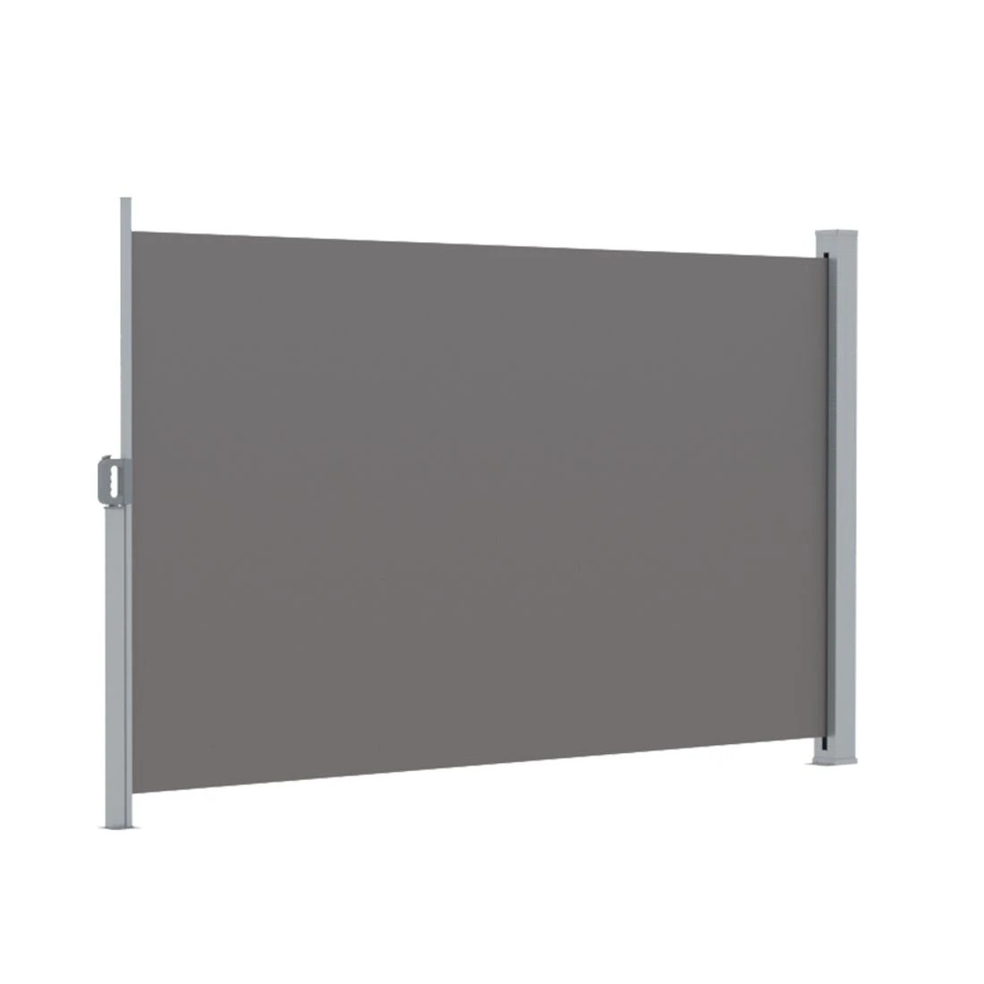 3 Instahut Side Awning Sun Shade Outdoor Retractable Privacy Screen 1.8X3M - Grey, 3 of 6