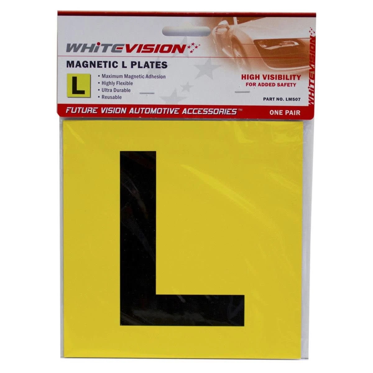 1 Whitevision Magnetic L Plates