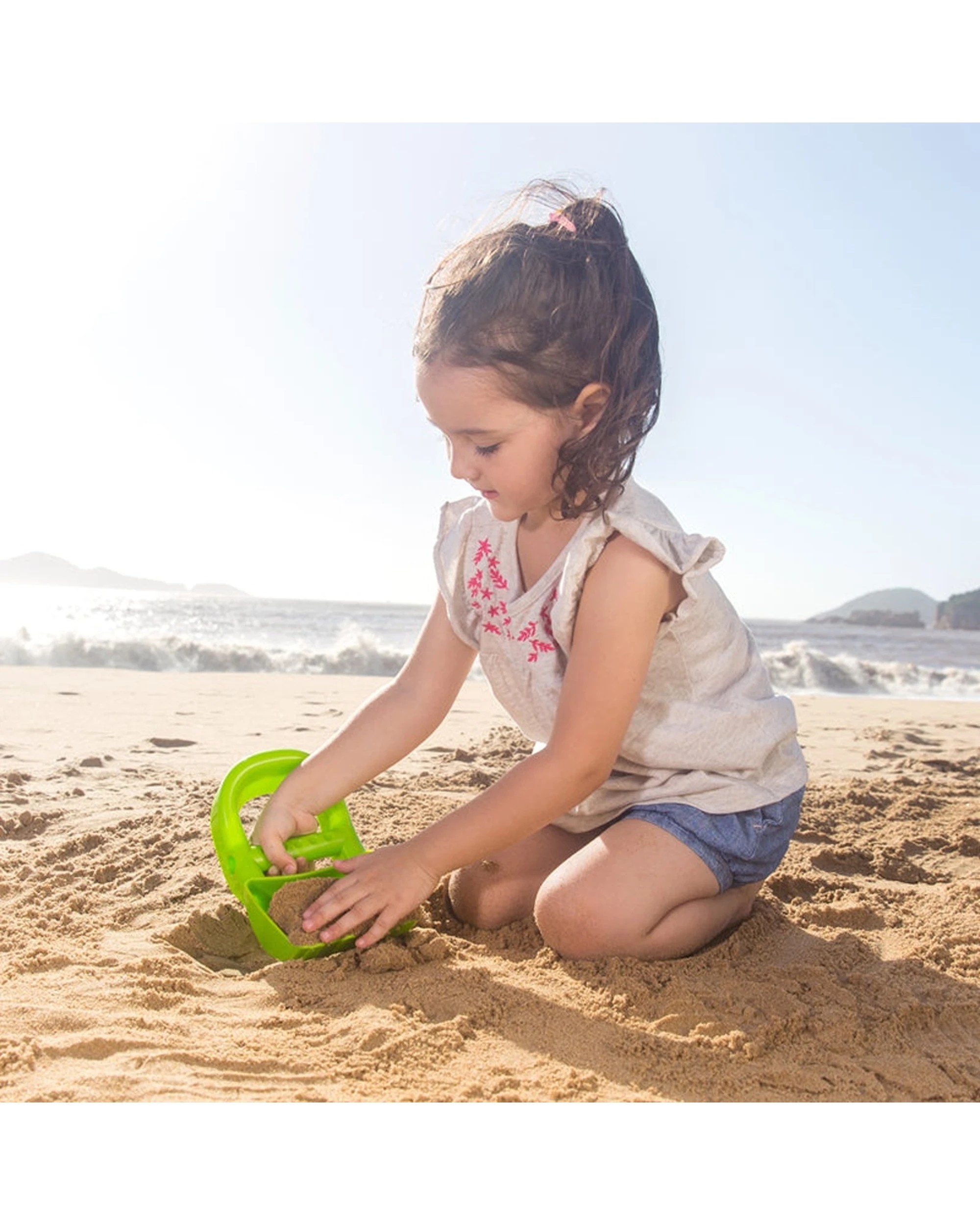 3 Hape Hand Digger Toy Outdoor Gardening Tool Toddlers Kids Plus Durable Plastic Garden Play - Green, 3 of 3
