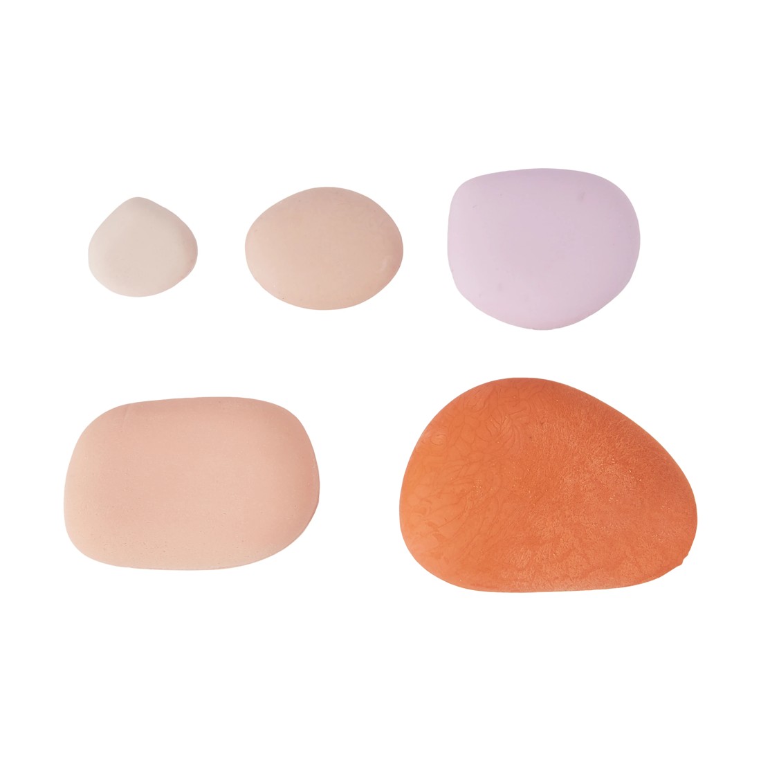 3 5 Pack Stacking Stone Eraser Set, 3 of 6