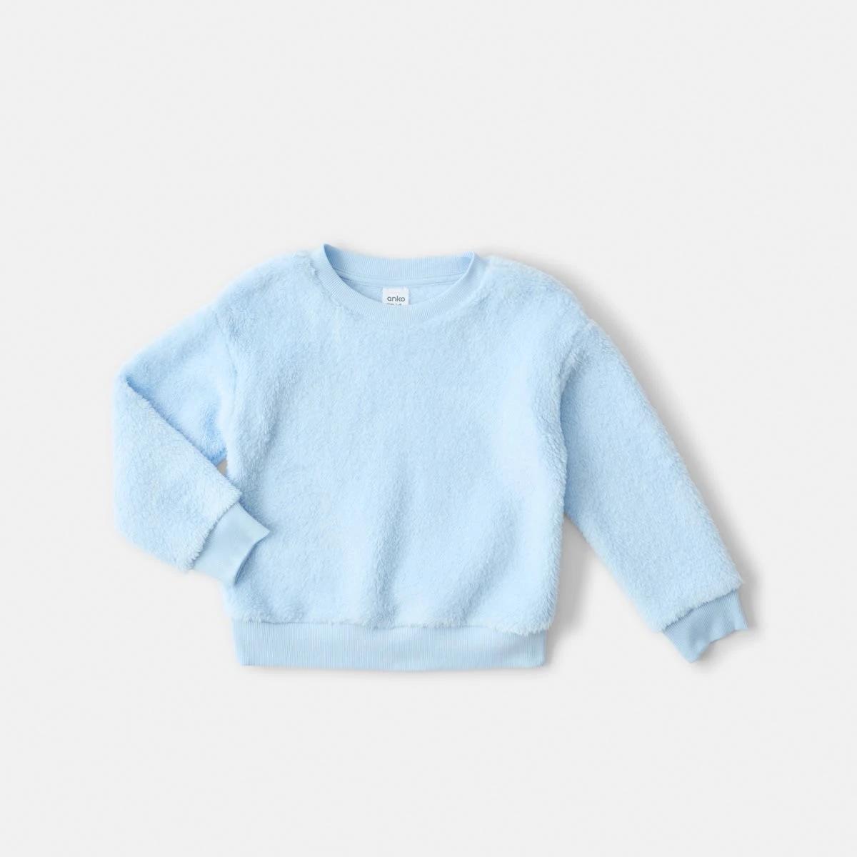 7 Cosy Crew Neck Sweater Doll Blue, 7 of 8