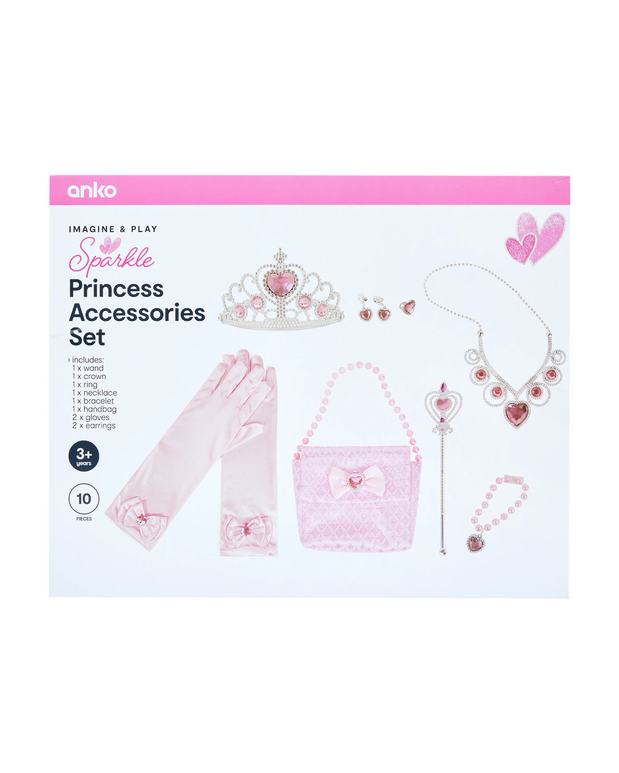 3 10 Piece Princess Accessories Set, 3 of 3