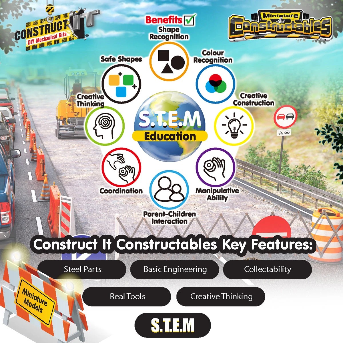 4 Construct-It Constructables Green Pack, 4 of 8