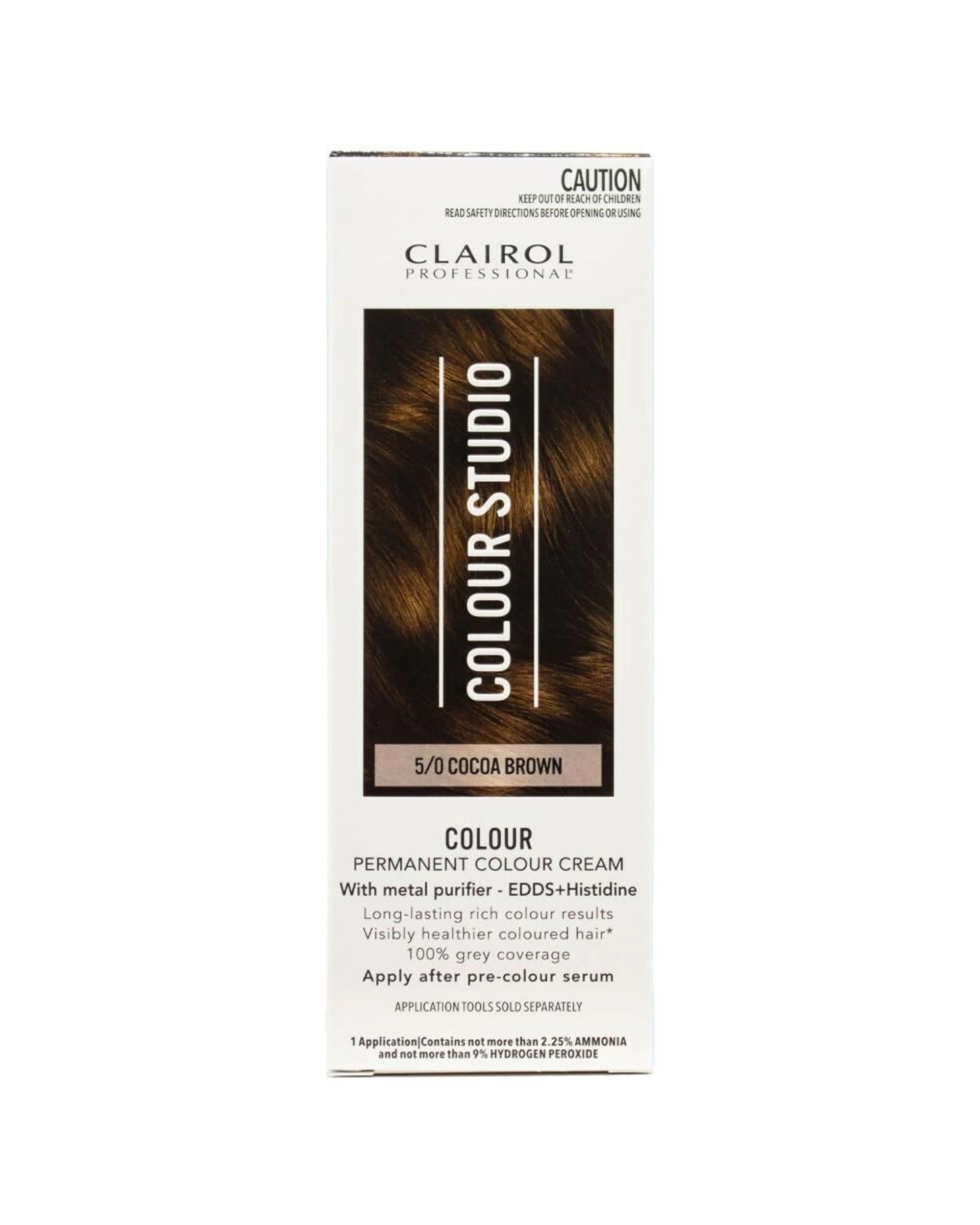 2 Clairol 6PK Professional Permanent Hair Colour Permanent Hair Dye 5/0 - Brown, 2 of 5
