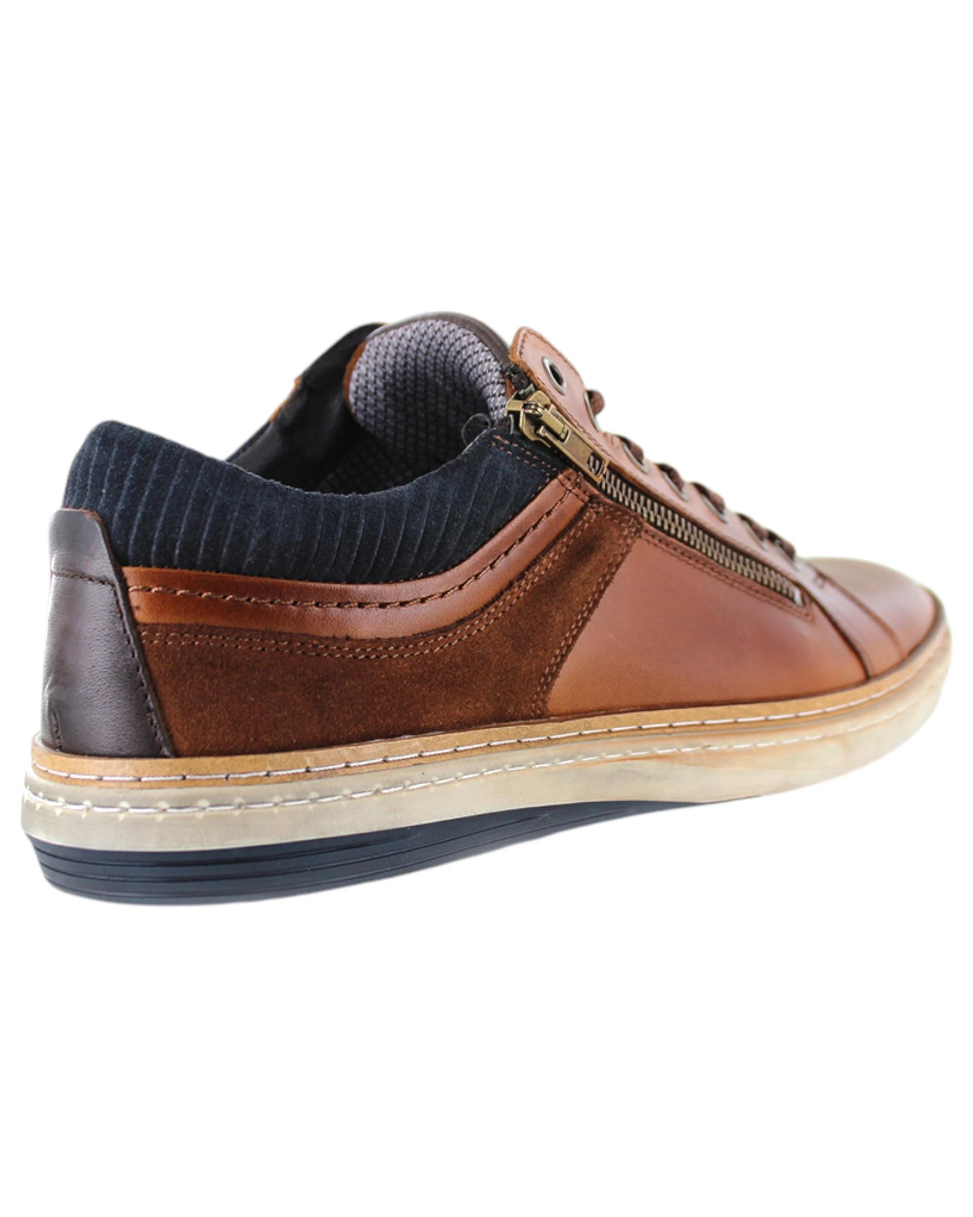 2 Wild Rhino Mens Whistle Casual Sneaker TAN, 2 of 5