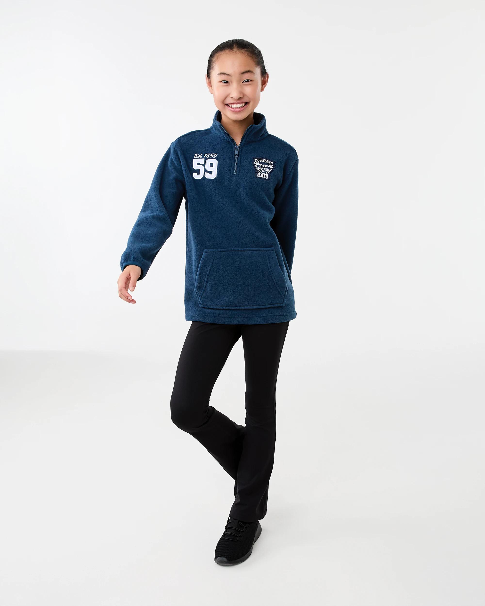 8 Official AFL Kids Polar Fleece Jacket Geelong, 8 of 10