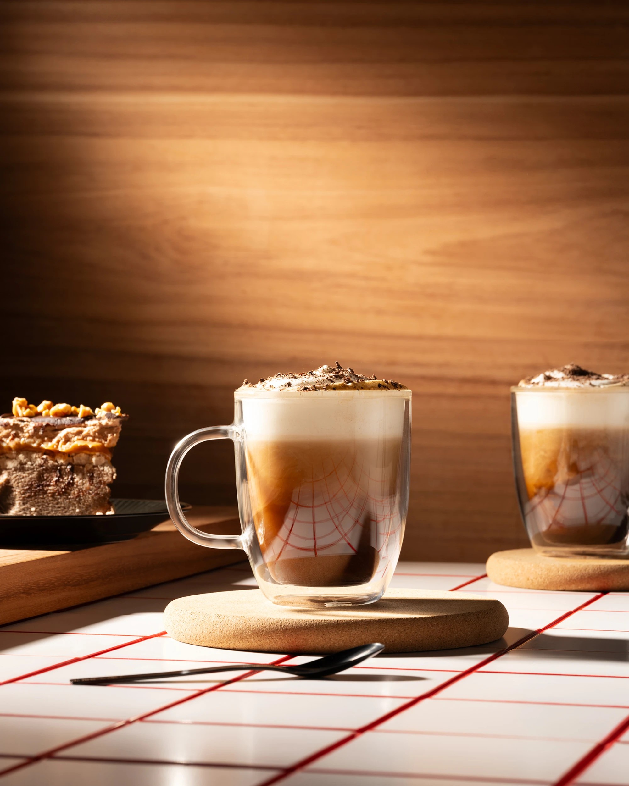 2 Bodum Bistro Double Wall 450ml Mug 2 Piece Set - Clear, 2 of 3