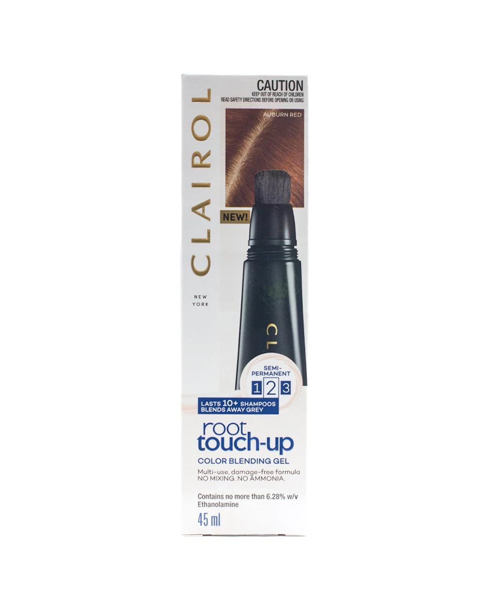 2 Clairol Semi Permanent Root Touch Up Colour Blending Gel 2PK Ammonia Free - Red, 2 of 5