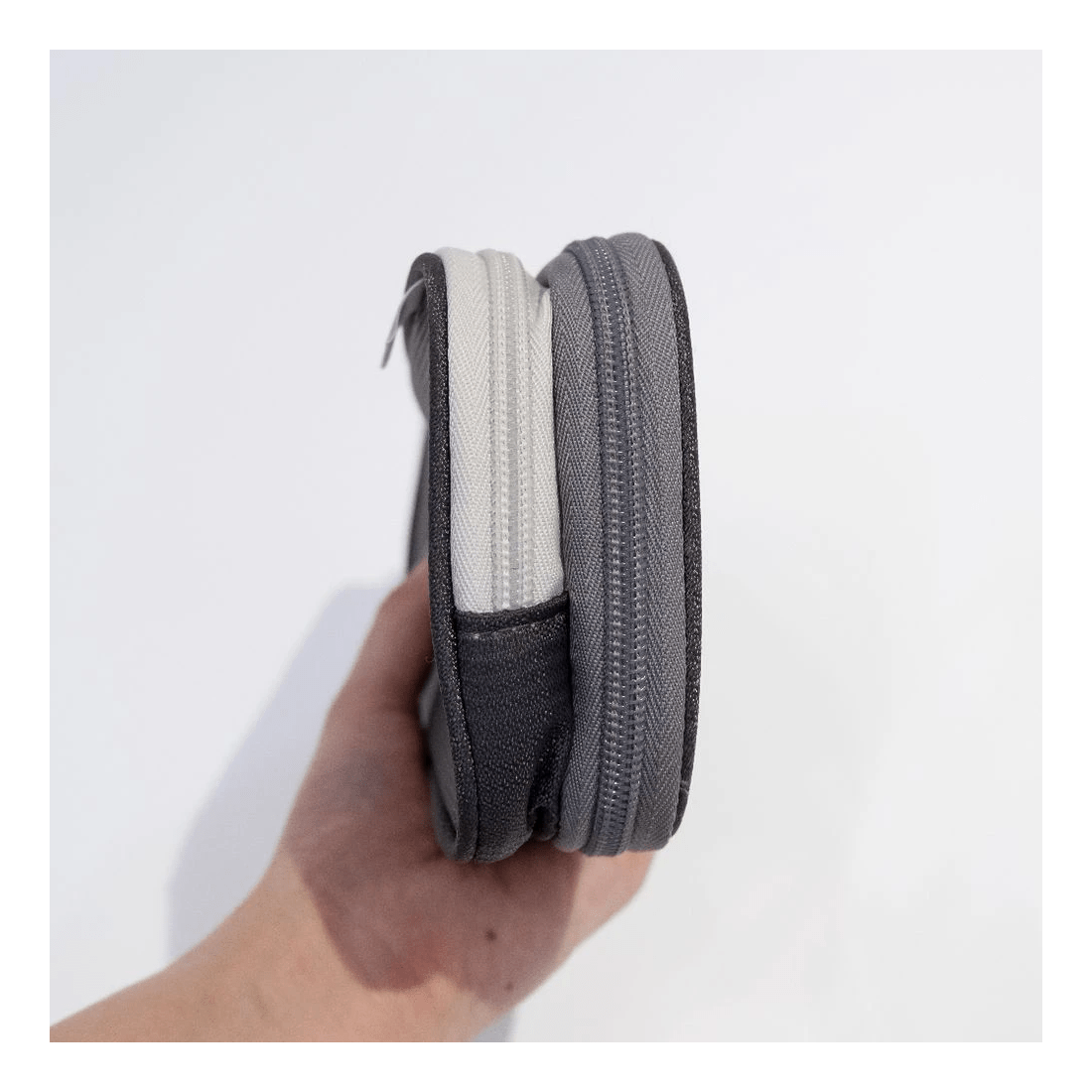 5 Smart Fit Twin Zip Pencil Case Black, 5 of 8