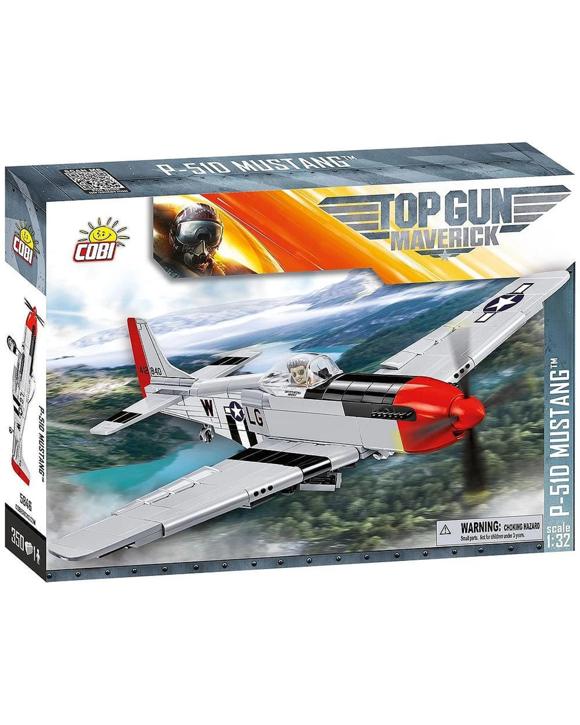 COBI Top Gun: Maverick P-51D Mustang 350 Piece Model Kit