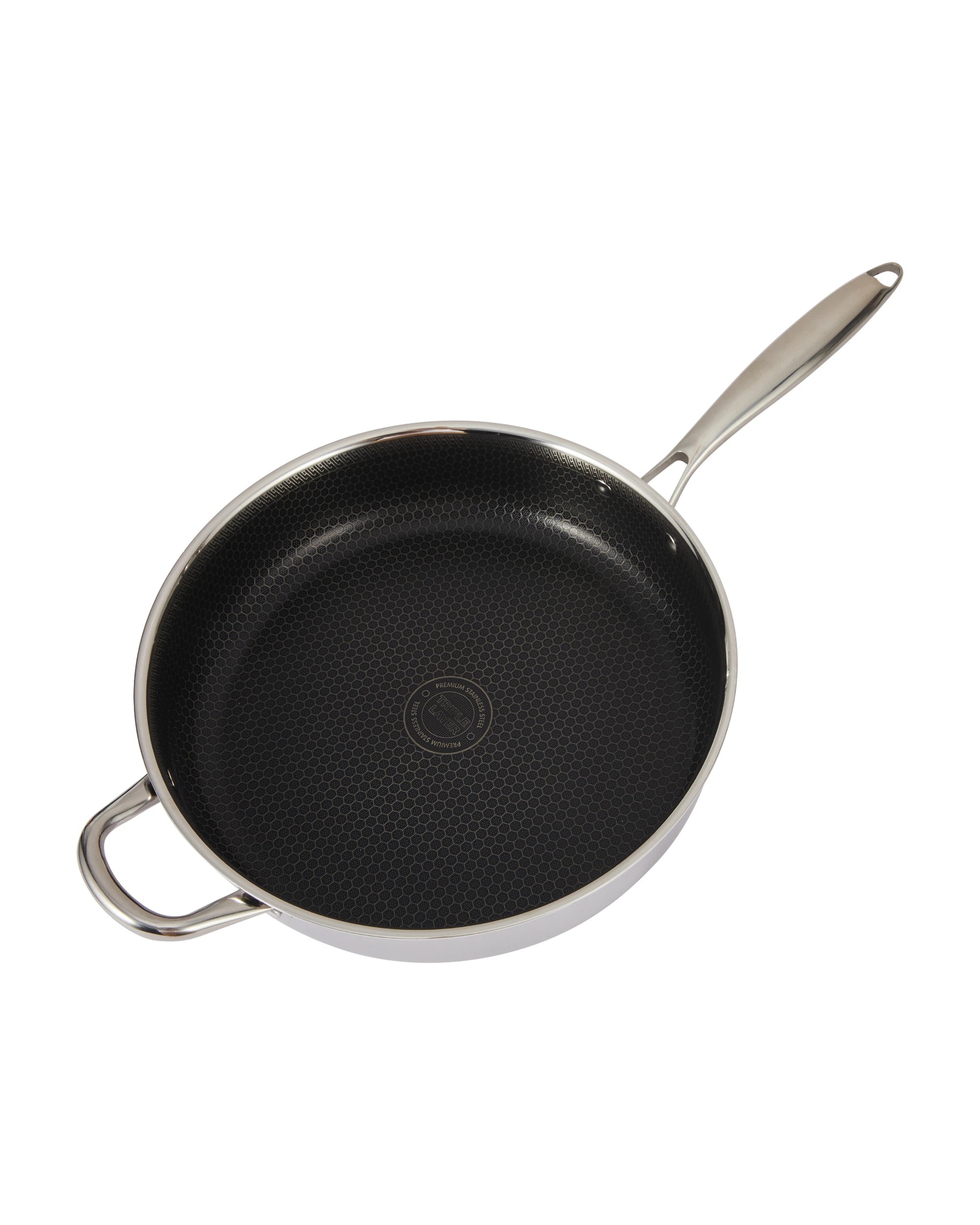 4 Stainless Steel Tri-Ply 30cm Saute Pan, 4 of 6