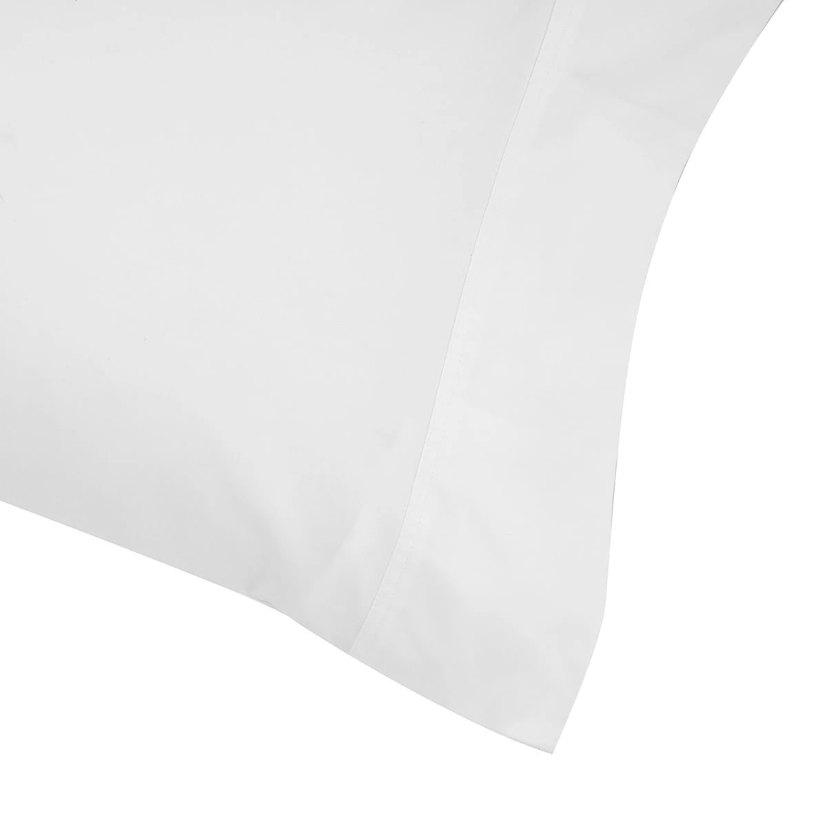 6 2 Pack 500 Thread Count Cotton Standard Pillowcases - White, 6 of 8