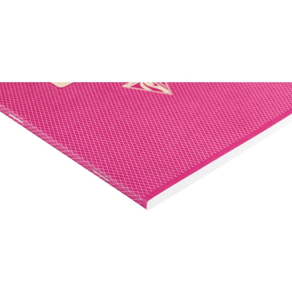 3 Clairefontaine 1951 A5 Stapled Notebook Ruled 96 Page Pink, 3 of 6