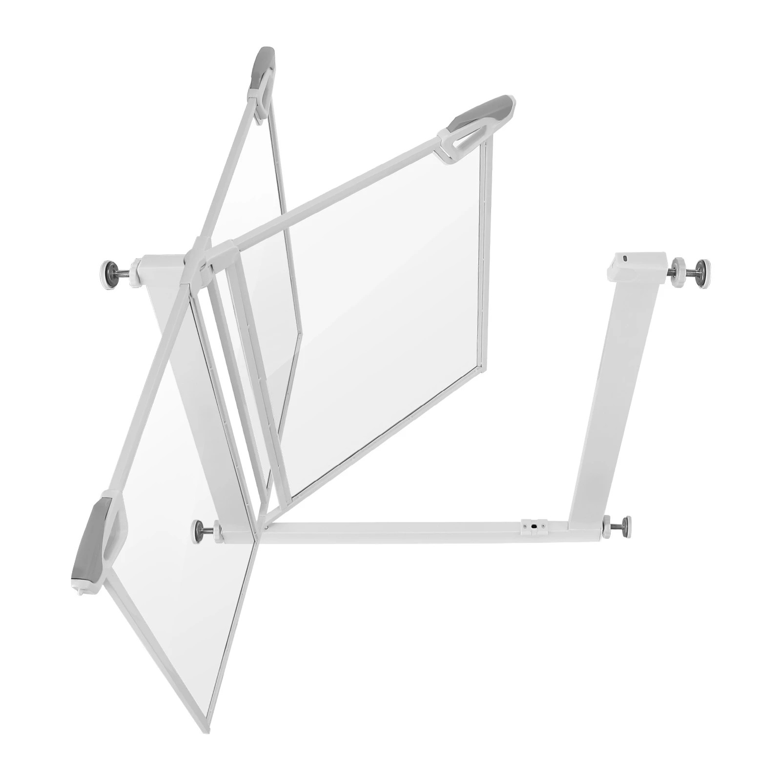 4 Pet Scene Clear Pet Dog Safety Gate Enclosure Adjustable Security, 4 of 6