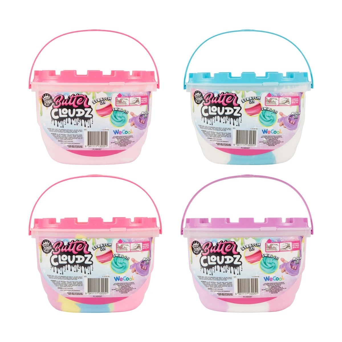 4 Compound Kings WeCool Butter Cloudz Swirls Large Tub - Assorted, 4 of 4