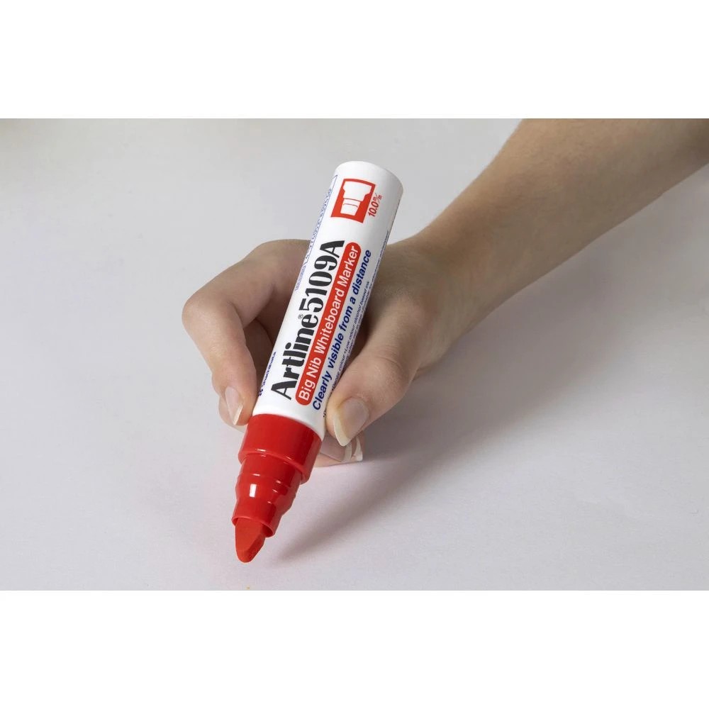 2 Artline 5109A Jumbo Whiteboard Marker Red, 2 of 2